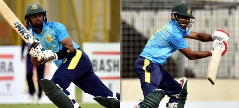 মোসাদ্দেক ও সাব্বিরের ব্যাটে ঢাকা লিগ জিতল আবাহনী